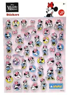 Szkolne artykuły papiernicze - Pakiet naklejek piankowych Disney Myszka Minnie +/- 50 szt. - miniaturka - grafika 1
