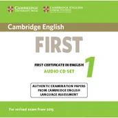 Książki do nauki języka angielskiego - Cambridge University Press praca zbiorowa Cambridge English First 1 for Revised Exam from 2015. 2 Audio CDs - miniaturka - grafika 1