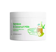 Peelingi do ciała - NACOMI Piankowy peeling o zapachu bambusa i mleka kokosowego - miniaturka - grafika 1
