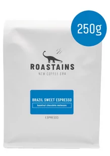 ROASTAINS Kawa ziarnista Roastains Brazylia Sweet Espresso 250g - Kawa - miniaturka - grafika 1