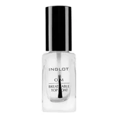 Bazy pod makijaż - Inglot Top Coat O2m Utwardzacz do paznokci 11.0 ml - miniaturka - grafika 1