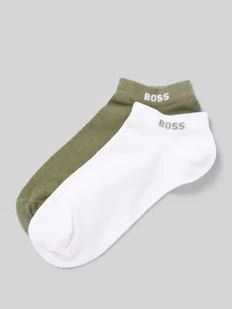 Skarpety stopki z mieszanki wiskozy w zestawie 2 szt. - Skarpetki męskie - miniaturka - grafika 1