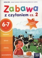 Podręczniki dla szkół podstawowych - Nowa Era Zabawa z czytaniem Część 2 6-7 lat - Praca zbiorowa - miniaturka - grafika 1