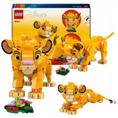 Klocki - ZESTAW KLOCKÓW LEGO DISNEY SIMBA KRÓL LEW 3W1 RUCHOME KLOCKI ZWIERZĘTA XXL na prezent dla dziecka dzieci zwierzątka - miniaturka - grafika 1