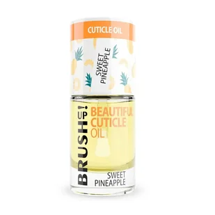 BrushUp! Beautiful Cuticle Oil oliwka do skórek Sweet Pineapple 6ml - Olejki i oliwki do paznokci - miniaturka - grafika 1