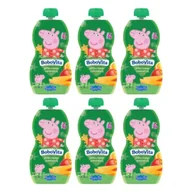 Desery dla dzieci - BoboVita Świnka Peppa Mus jabłko mango pomarańcza po 6 miesiącu Zgrzewka 6 x 100 g - miniaturka - grafika 1