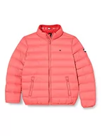 Kurtki i płaszcze dla chłopców - TOMMY HILFIGER Kurtka puchowa Unisex's U Light, różowy, 80 cm - miniaturka - grafika 1