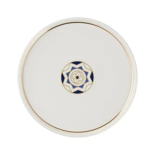 Talerzyk deserowy porcelanowy 16 cm AZULEA - Talerze - miniaturka - grafika 1