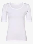 Koszulki i topy damskie - Opus - T-shirt damski  Sanika, biały - miniaturka - grafika 1