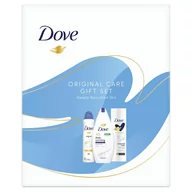Zestawy kosmetyków damskich - Dove XMASS - Zestaw (Żel 250 ml + Essential Care Balsam 250 ml + Original Deo 150 ml) - miniaturka - grafika 1