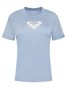 Roxy T-Shirt Oceanregular ERJZT06078 Niebieski Regular Fit - Koszulki i topy damskie - miniaturka - grafika 1