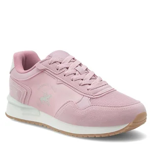 Sneakersy Beverly Hills Polo Club FC-BHPC-4 Różowy - Sneakersy damskie - miniaturka - grafika 1