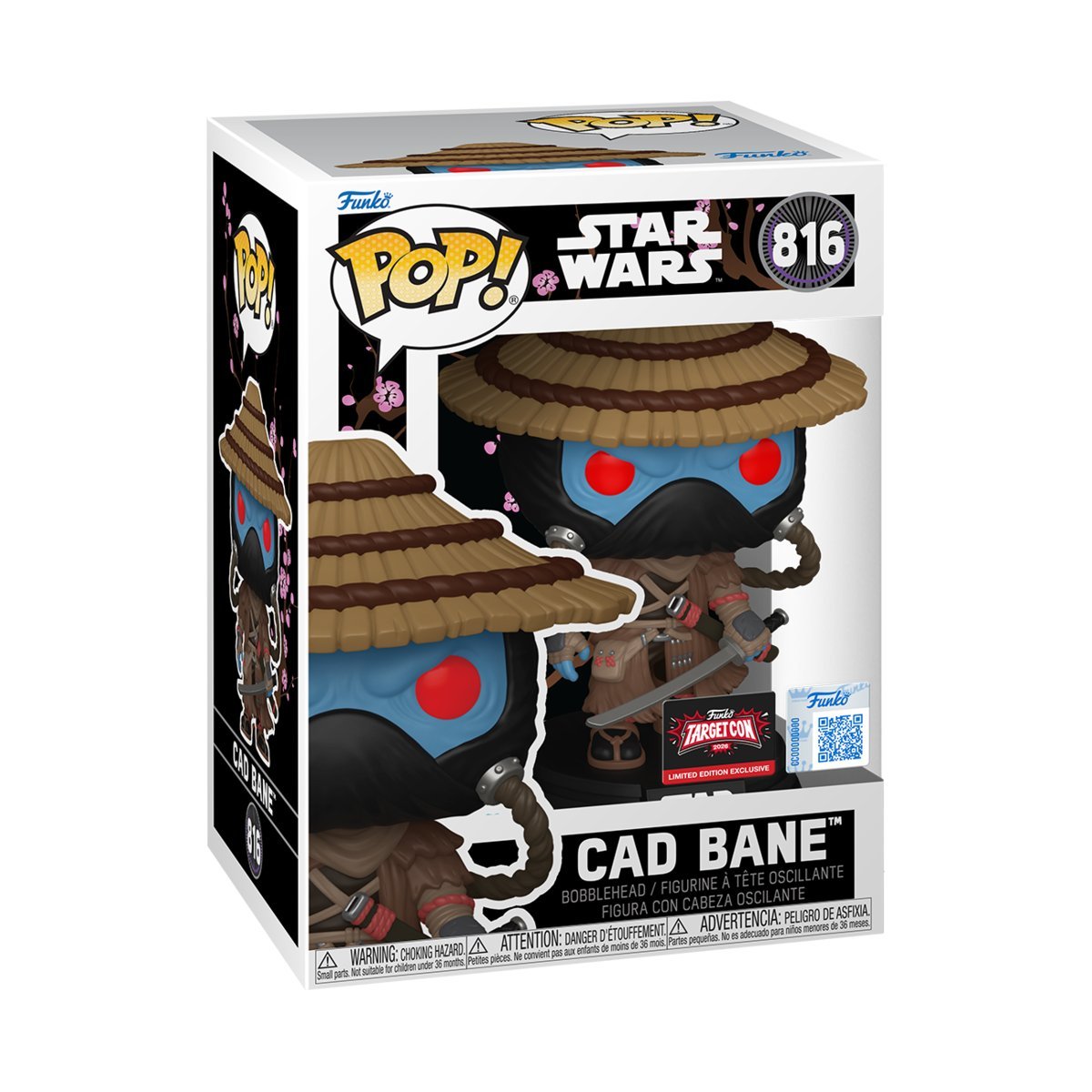 Funko, Funko POP! Exclusive, SCI-FI, Figurka Kolekcjonerska, Star Wars, Cad Bane