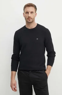 Calvin Klein sweter męski kolor czarny lekki K10K113031 - Swetry męskie - miniaturka - grafika 1