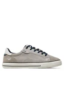 Trampki męskie - Mustang Tenisówki 4198303 Szary - miniaturka - grafika 1