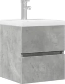 Szafki łazienkowe - vidaXL Szafka pod umywalkę, szarość betonu, 41x38,5x45 cm - miniaturka - grafika 1