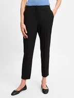 Spodnie damskie - Marc O'Polo Spodnie Kobiety czarny jednolity, 34 - miniaturka - grafika 1