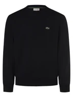 Bluzy męskie - Lacoste Męska bluza nierozpinana Mężczyźni Materiał dresowy niebieski jednolity, 3 - miniaturka - grafika 1