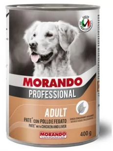 MORANDO Morando Pro Mokra Karma Dla Psa Pasztet Kurczak z Wątróbką 400 g - Mokra karma dla psów - miniaturka - grafika 1