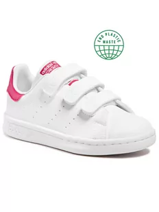 Adidas Buty Stan Smith Cf C FX7540 Biały - Buty dla dziewczynek - miniaturka - grafika 1