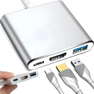 Konwerter Adapter Usb Na Hdmi Przejściówka - Moduły wifi i przekaźniki sygnału - miniaturka - grafika 1