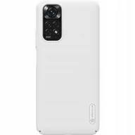 Etui i futerały do telefonów - Nillkin Etui z podstawką Super Frosted Shield do Redmi Note 11 / 11s, białe 6902048243071 - miniaturka - grafika 1