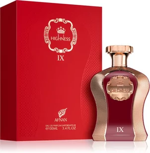 Afnan Highness IX, Woda perfumowana, 100ml - Wody i perfumy damskie - miniaturka - grafika 1