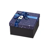 Zestawy upominkowe - PUDEŁKO prezentowe 17 x 17 x 10 cm NAVY VILLA ITALIA - miniaturka - grafika 1