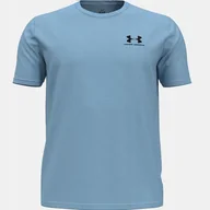 Koszulki męskie - T-shirt Męski Under Armour Koszulka Męska Sportowa Basic - miniaturka - grafika 1