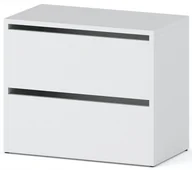 Szafki na buty - Szafka Na Buty Biała Wąska 60 CM Modułowa Bez siedziska Regał Stojak Loft - miniaturka - grafika 1