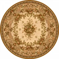 Dywany - Dywan polski Agnella Isfahan DAFNE sahara koło wełna - miniaturka - grafika 1
