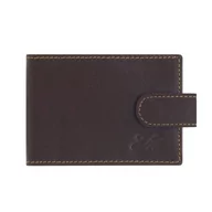 Portfele - Portfel skórzany w kolorze brązowym EM 5 - EM Men's Accessories - miniaturka - grafika 1