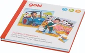 Zabawki sensoryczne - Książka z puzzlami Farma Goki - miniaturka - grafika 1