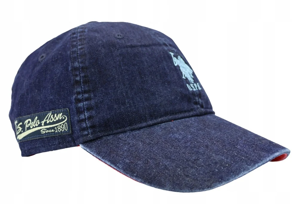 Czapka z daszkiem męska młodzieżowa U.S. Polo Assn. 54-59cm Haft Logo Jeans