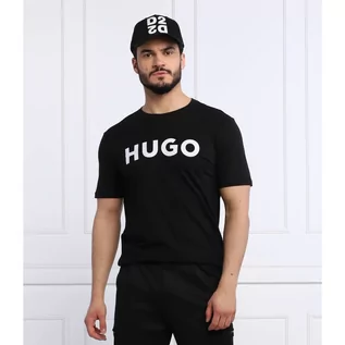 Koszulki męskie - HUGO T-shirt Dulivio | Regular Fit - grafika 1