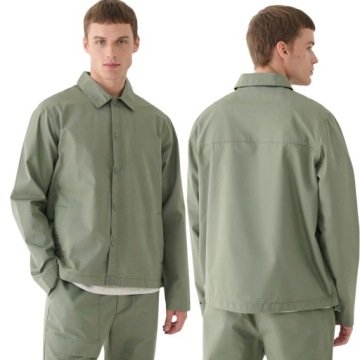 Kurtka 4F Męska Wiatrówka Koszulowa Przejściowa Materiałowa r. XL