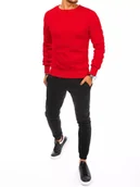 Dresy męskie - Dres męski czerwono-czarny Dstreet AX0633-XL - miniaturka - grafika 1