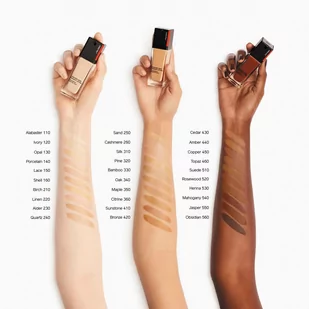 Shiseido Synchro Skin Radiant Lifting Foundation 410 Sunstone - Podkłady do twarzy - miniaturka - grafika 4