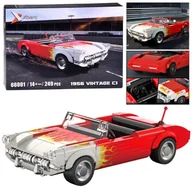 Klocki - Klocki konstrukcyjne samochód klasyk hot rod Roadster 249ele ZA5817 - miniaturka - grafika 1