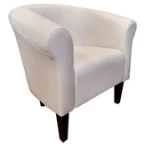 Fotele - ATOS Fotel Milo D18 wanilia nogi 20 venge - miniaturka - grafika 1