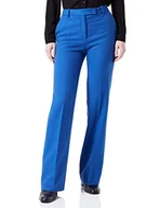 Spodnie damskie - HUGO Damskie spodnie Higreta, średni niebieski 422, 18 - miniaturka - grafika 1