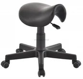 Fotele kosmetyczne - Hoker Typu Siodło laboratoryjny niski - miniaturka - grafika 1