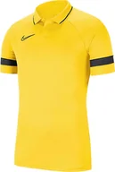 Koszulki męskie - Koszulka dla dzieci Nike Dri-FIT Academy 21 Polo SS żółta CW6106 719-XS - miniaturka - grafika 1