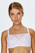 Biustonosze - Biustonosz miękki Lupo 154 biały - miniaturka - grafika 1