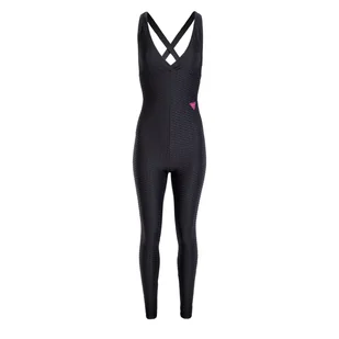 Damski Kombinezon GUESS DELMA JUMPSUIT V3YD09KBOA2-JBLK – Czarny - Kombinezony - miniaturka - grafika 1