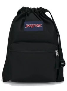Worek plecak JanSport Draw Sack - black - Plecaki worki - miniaturka - grafika 1