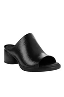 Klapki i japonki damskie - ECCO Sculpted Sandal LX 35 - Damskie skórzane klapki - Czarny - Size: 42 (UK 8-8.5) - miniaturka - grafika 1