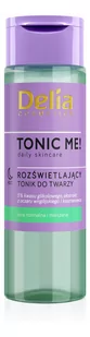 Delia Tonic Me Tonik rozświetlający 200ml - Toniki i hydrolaty do twarzy - miniaturka - grafika 1