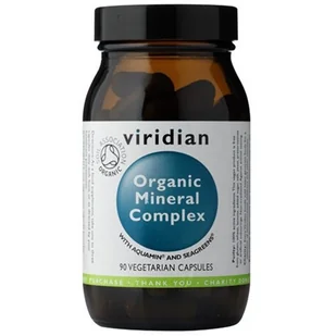 Viridian Organic mineral complex 90 kapsułek - Witaminy i minerały - miniaturka - grafika 1