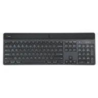 Klawiatury - Targus Sustainable Energy Harvesting EcoSmart klawiatura Bluetooth QWERTY Skandynawia Czarny - miniaturka - grafika 1